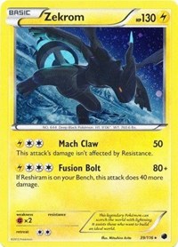 Zekrom (39/116) (Cosmos Holo) [Black & White: Plasma Freeze] | Nerdhalla Games