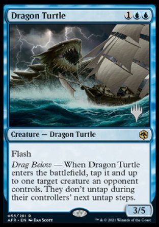 Dragon Turtle (Promo Pack) [Dungeons & Dragons: Adventures in the Forgotten Realms Promos] | Nerdhalla Games