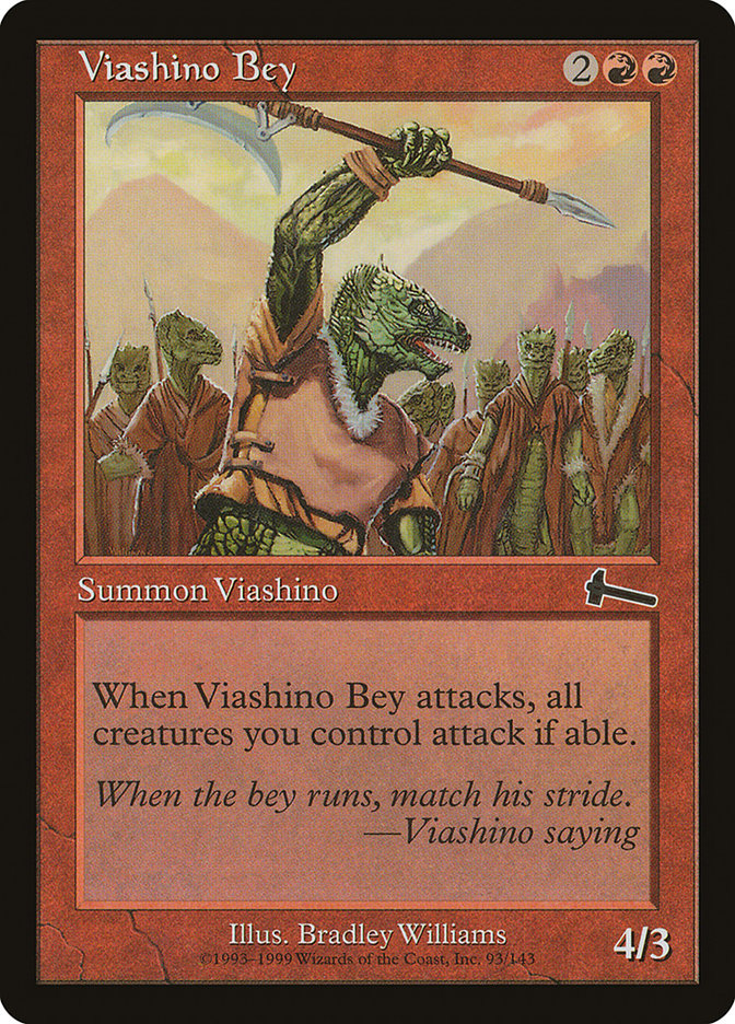 Viashino Bey [Urza's Legacy] | Nerdhalla Games