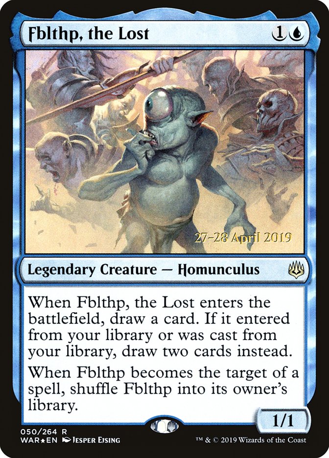 Fblthp, the Lost  [War of the Spark Prerelease Promos] | Nerdhalla Games