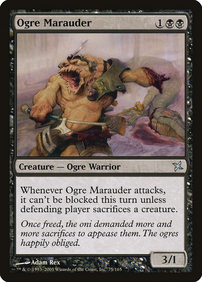 Ogre Marauder [Betrayers of Kamigawa] | Nerdhalla Games