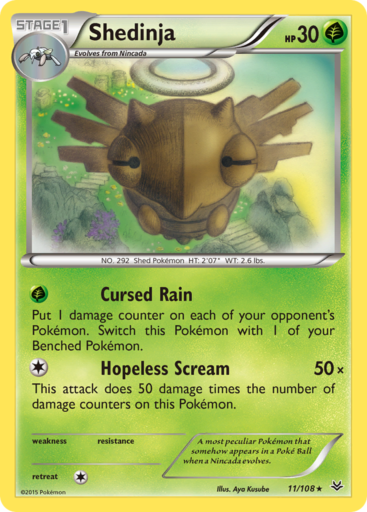 Shedinja (11/108) [XY: Roaring Skies] | Nerdhalla Games