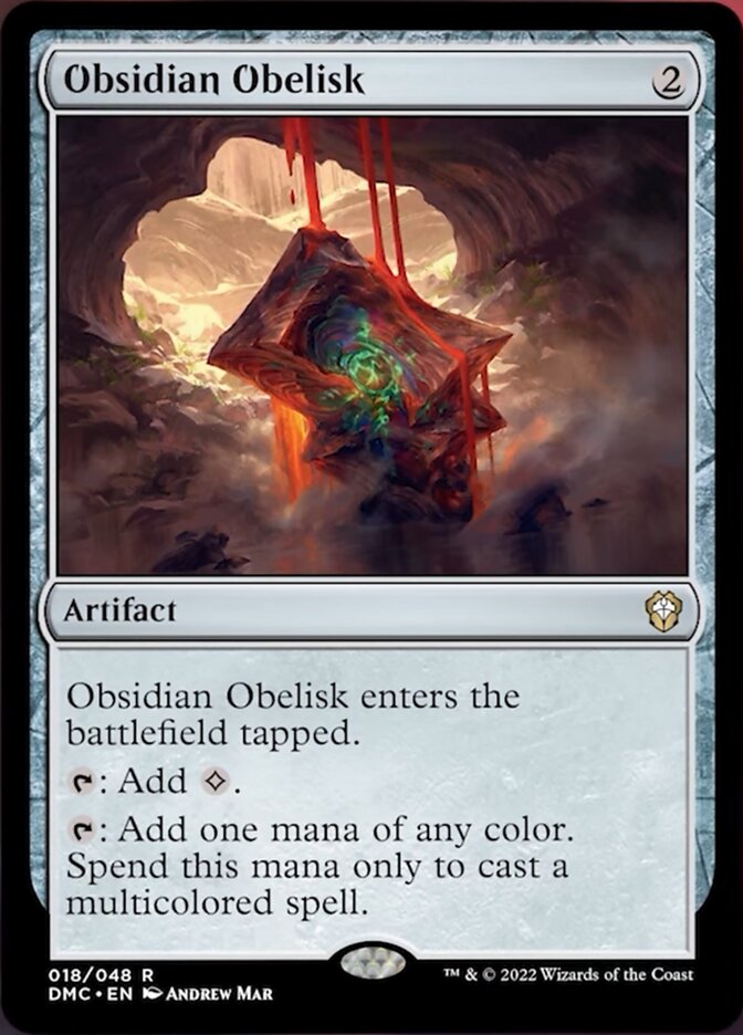 Obsidian Obelisk [Dominaria United Commander] | Nerdhalla Games