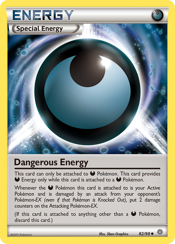 Dangerous Energy (82/98) [XY: Ancient Origins] | Nerdhalla Games