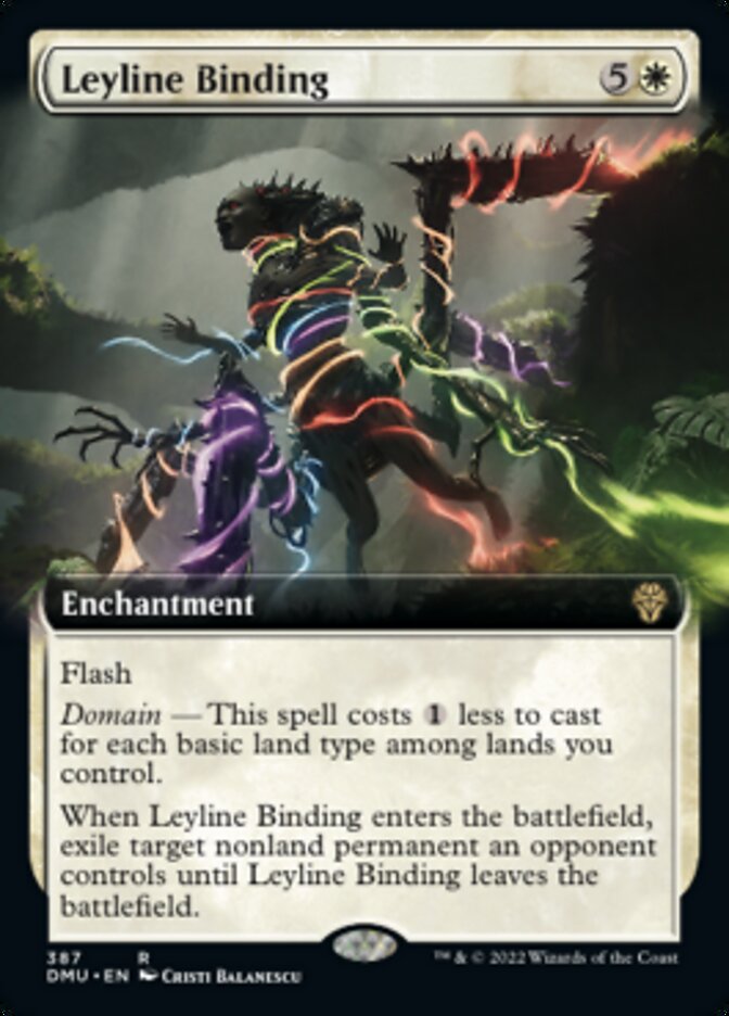 Leyline Binding (Extended Art) [Dominaria United] | Nerdhalla Games