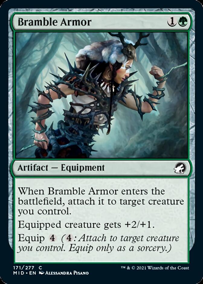 Bramble Armor [Innistrad: Midnight Hunt] | Nerdhalla Games