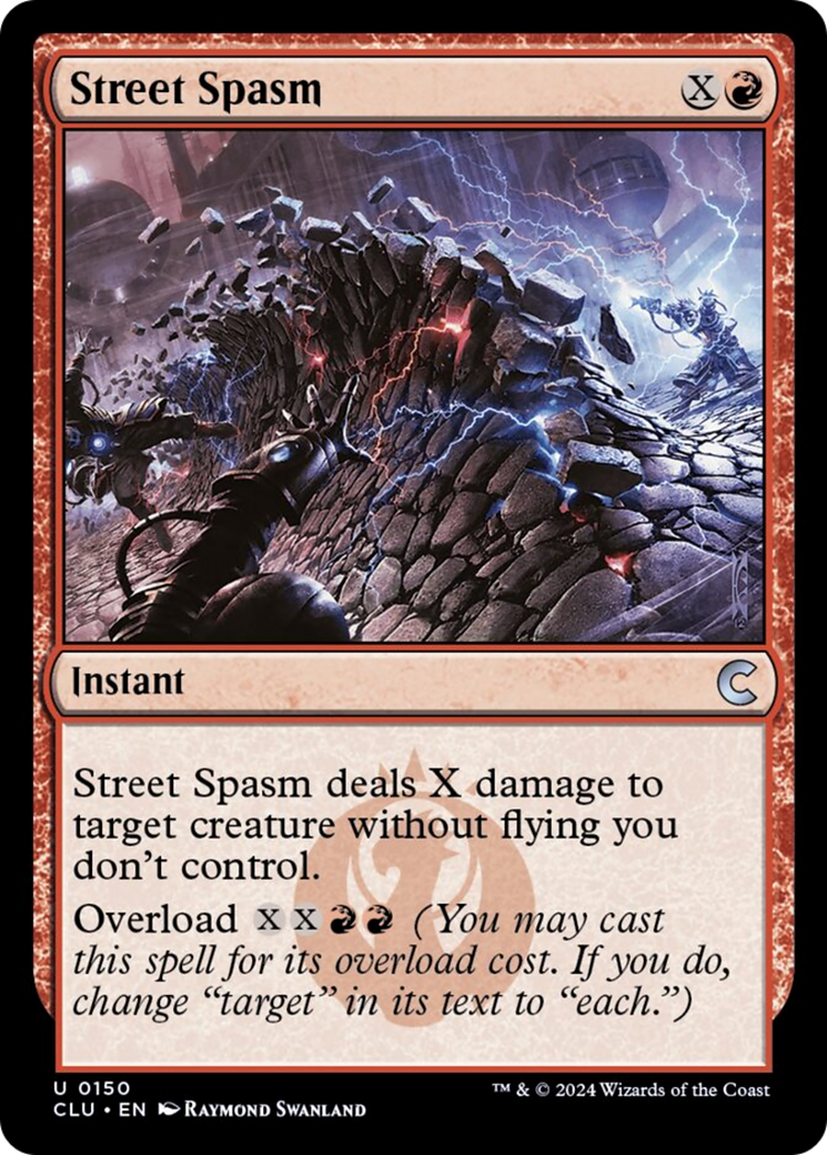 Street Spasm [Ravnica: Clue Edition] | Nerdhalla Games