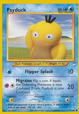 Psyduck (79/105) [Neo Destiny Unlimited] | Nerdhalla Games