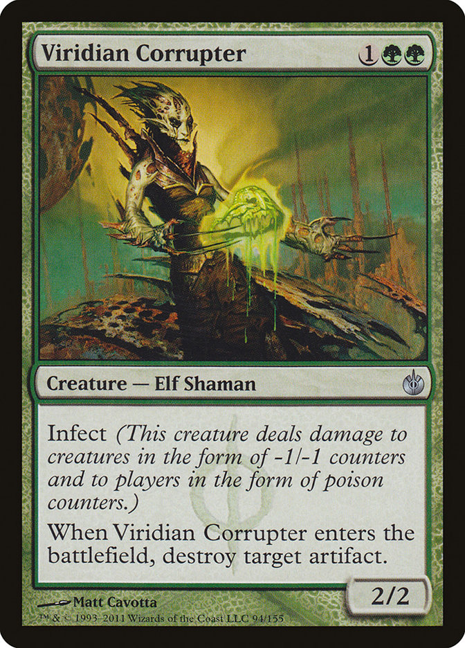 Viridian Corrupter [Mirrodin Besieged] | Nerdhalla Games