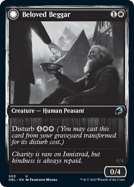 Beloved Beggar // Generous Soul [Innistrad: Double Feature] | Nerdhalla Games