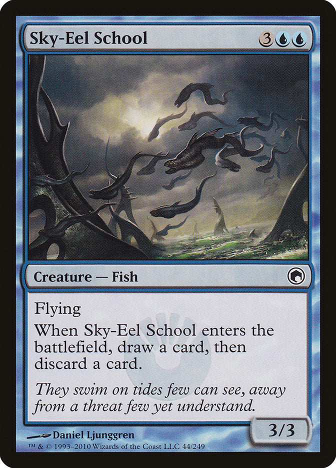 Sky-Eel School [Scars of Mirrodin] | Nerdhalla Games