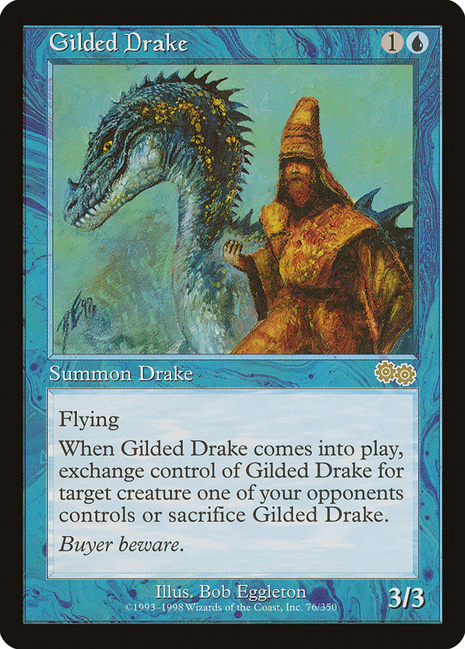 Gilded Drake [Urza's Saga] | Nerdhalla Games