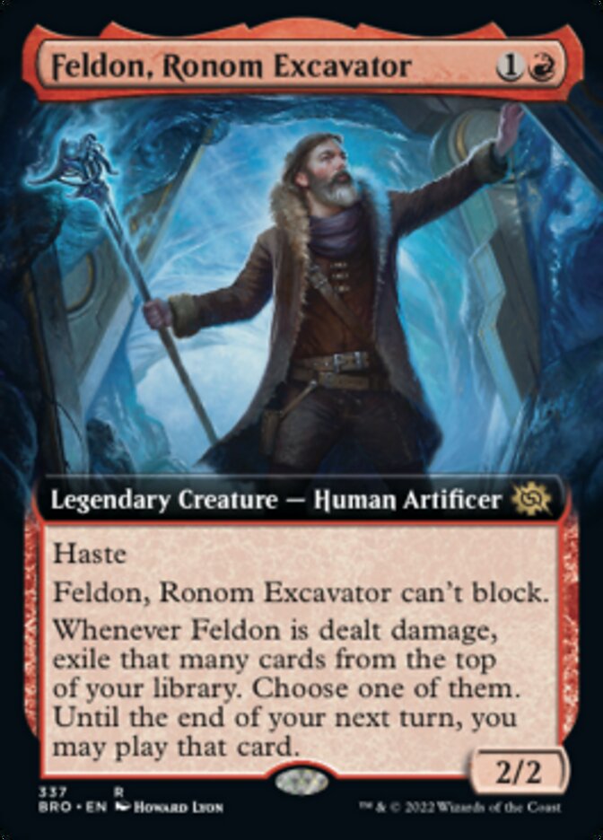 Feldon, Ronom Excavator (Extended Art) [The Brothers' War] | Nerdhalla Games