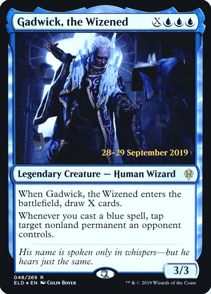 Gadwick, the Wizened  [Throne of Eldraine Prerelease Promos] | Nerdhalla Games