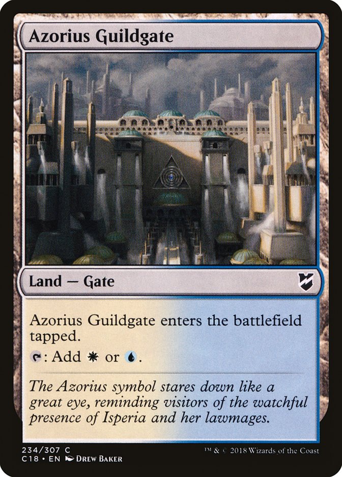 Azorius Guildgate [Commander 2018] | Nerdhalla Games