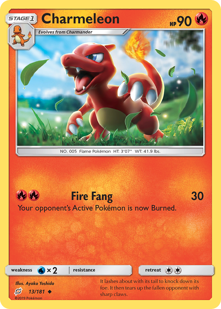 Charmeleon (13/181) [Sun & Moon: Team Up] | Nerdhalla Games