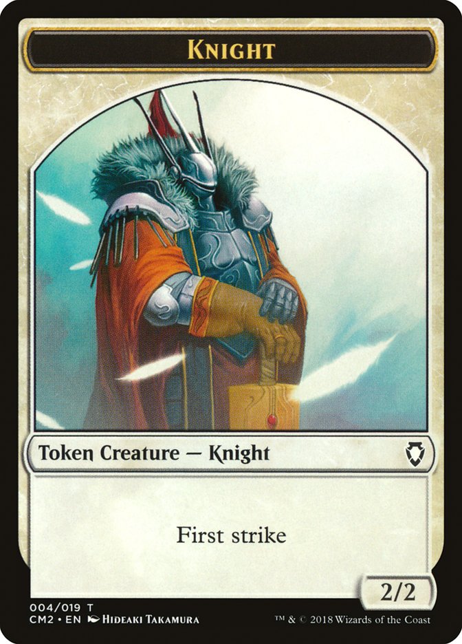 Knight [Commander Anthology Volume II Tokens] | Nerdhalla Games