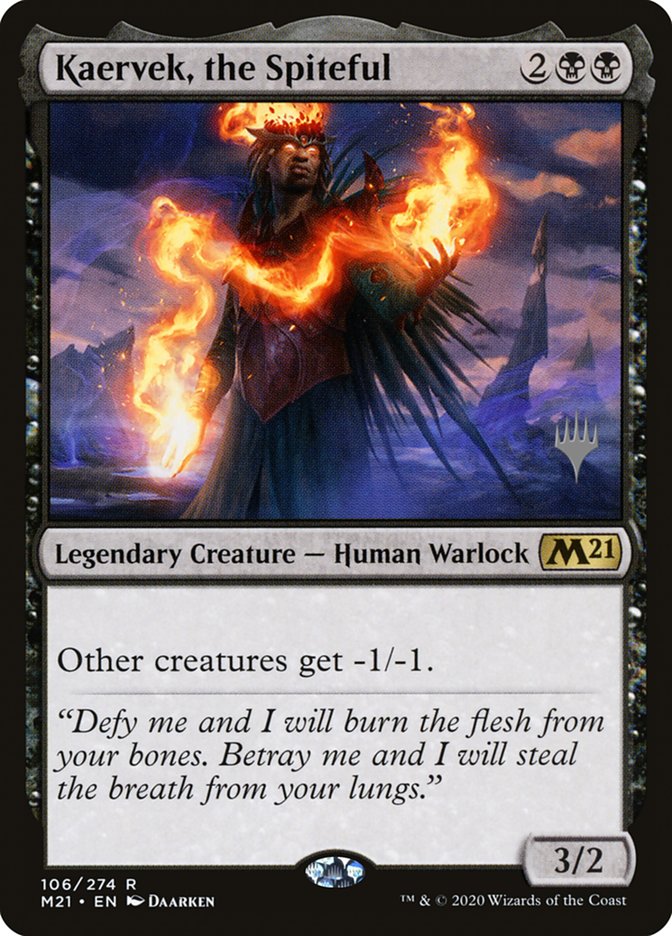 Kaervek, the Spiteful (Promo Pack) [Core Set 2021 Promos] | Nerdhalla Games