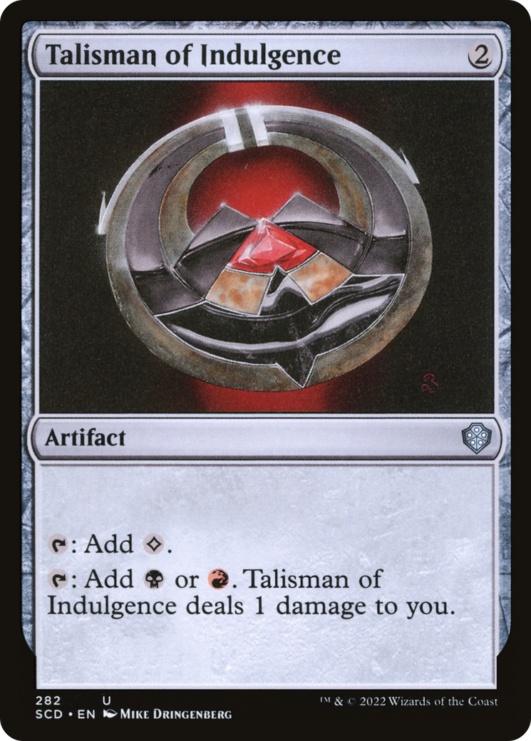 Talisman of Indulgence [Starter Commander Decks] | Nerdhalla Games