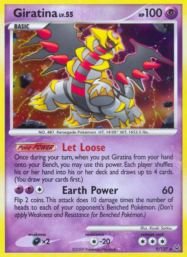 Giratina (9/127) [Platinum: Base Set] | Nerdhalla Games