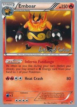 Emboar (20/114) (Twinboar - David Cohen) [World Championships 2011] | Nerdhalla Games