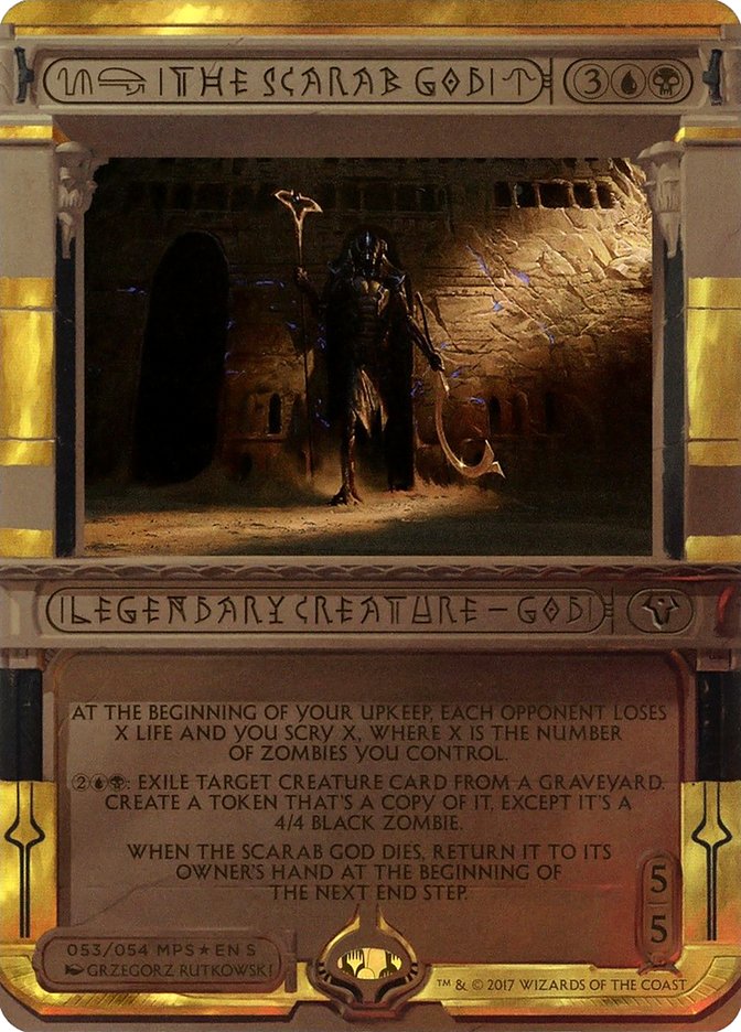 The Scarab God (Invocation) [Amonkhet Invocations] | Nerdhalla Games