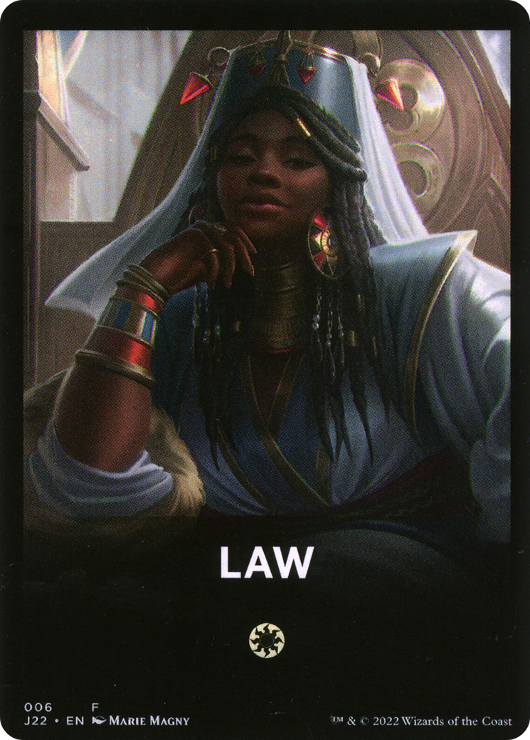 Law Theme Card [Jumpstart 2022 Front Cards] | Nerdhalla Games