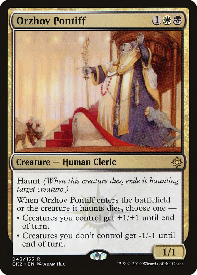 Orzhov Pontiff [Ravnica Allegiance Guild Kit] | Nerdhalla Games