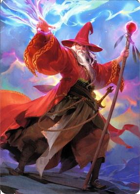 Elminster Art Card (36) [Commander Legends: Battle for Baldur's Gate Art Series] | Nerdhalla Games