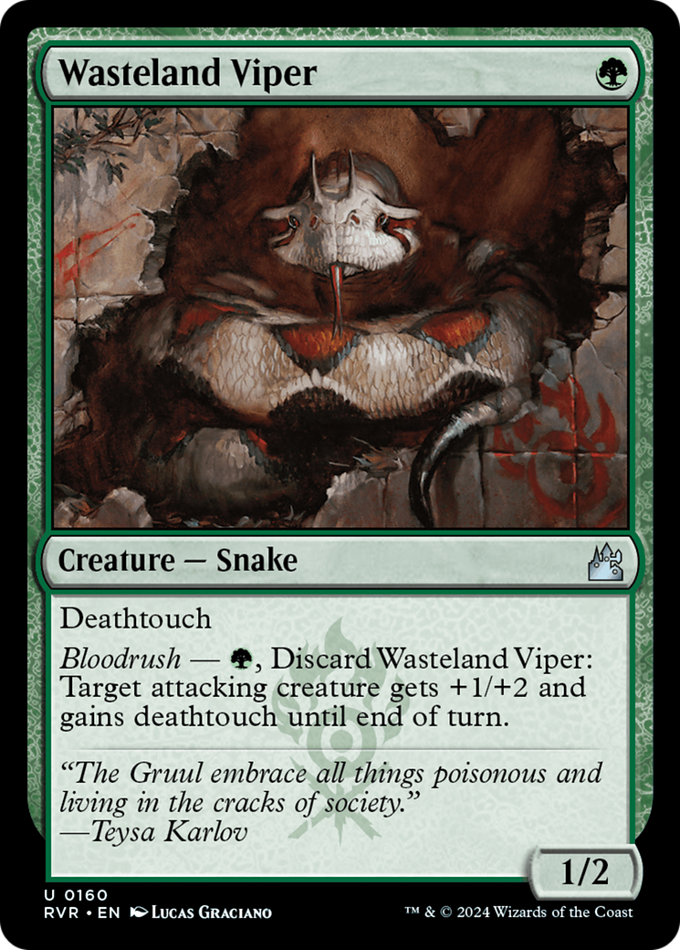 Wasteland Viper [Ravnica Remastered] | Nerdhalla Games