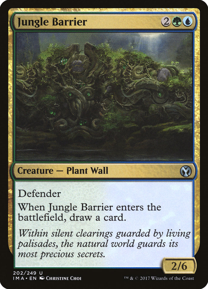 Jungle Barrier [Iconic Masters] | Nerdhalla Games