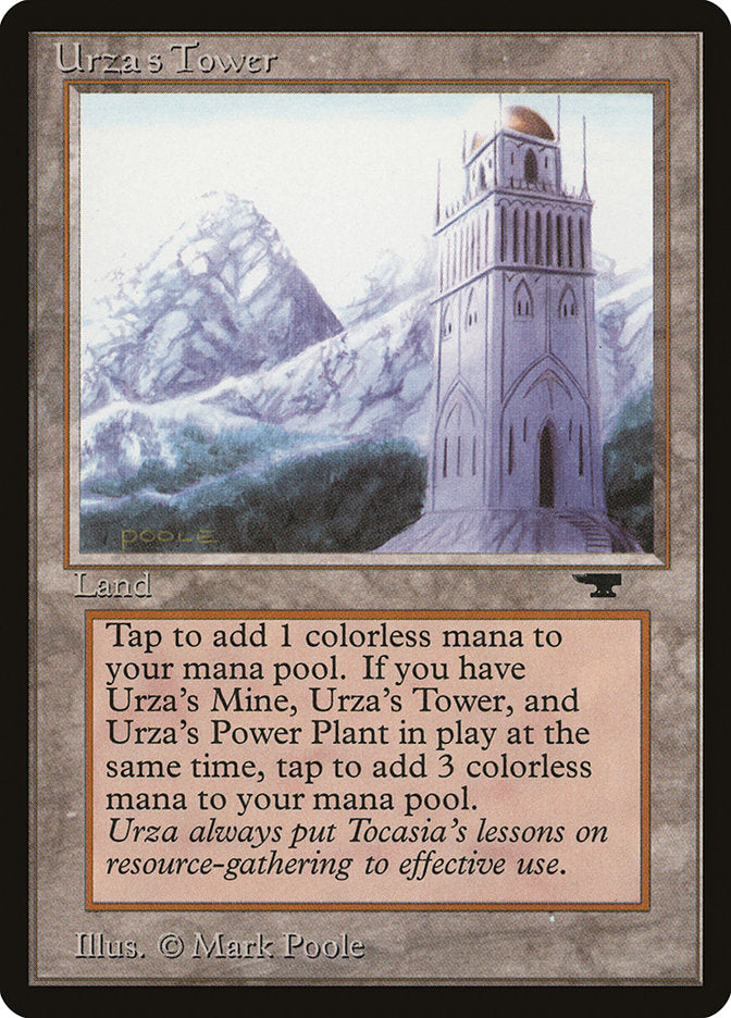 Urza's Tower (Mountains) [Antiquities] | Nerdhalla Games