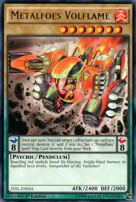 Metalfoes Volflame [TDIL-EN024] Rare | Nerdhalla Games