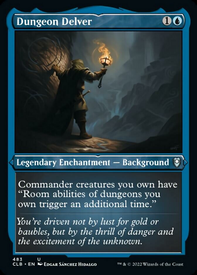 Dungeon Delver (Foil Etched) [Commander Legends: Battle for Baldur's Gate] | Nerdhalla Games