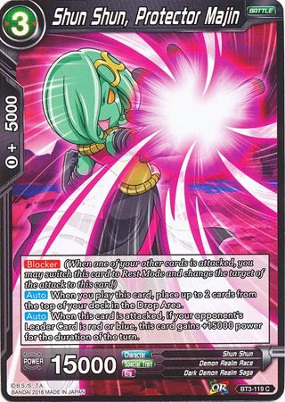 Shun Shun, Protector Majin [BT3-119] | Nerdhalla Games