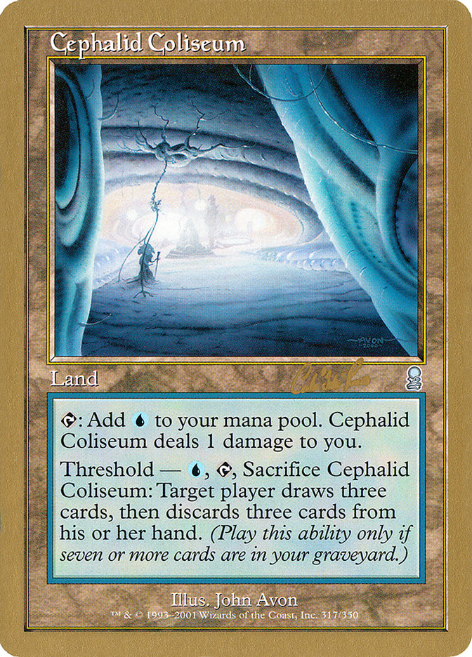 Cephalid Coliseum (Carlos Romao) [World Championship Decks 2002] | Nerdhalla Games