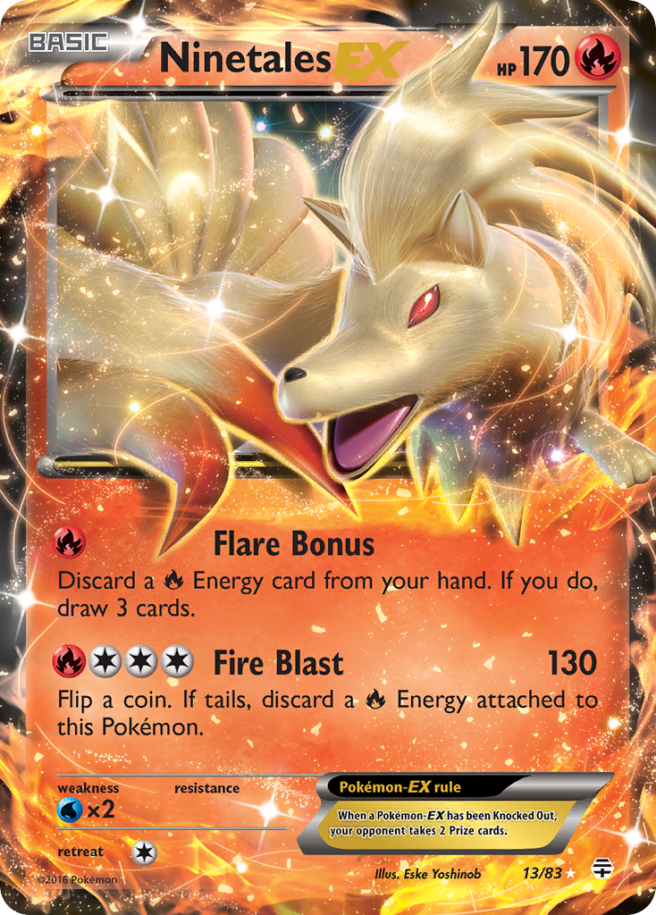 Ninetales EX (13/83) [XY: Generations] | Nerdhalla Games