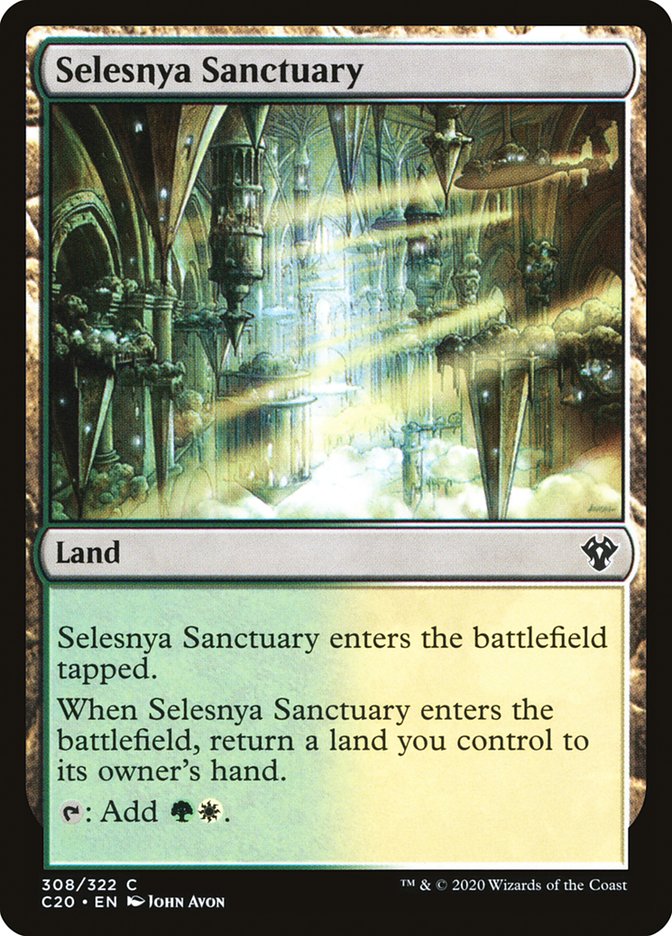 Selesnya Sanctuary [Commander 2020] | Nerdhalla Games