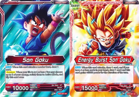 Son Goku // Energy Burst Son Goku [BT4-001] | Nerdhalla Games