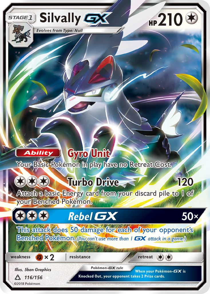 Silvally GX (116/156) [Sun & Moon: Ultra Prism] | Nerdhalla Games