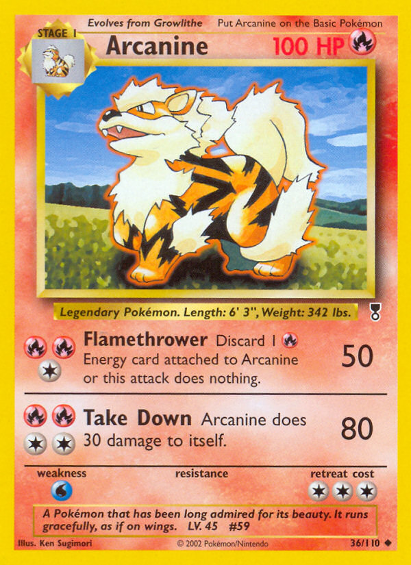 Arcanine (36/110) [Legendary Collection] | Nerdhalla Games