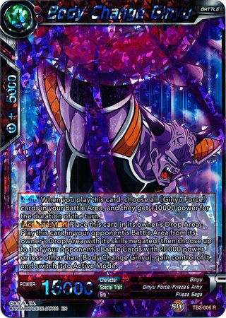 Body Change Ginyu [TB3-006] | Nerdhalla Games