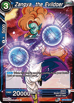 Zangya, the Evildoer (Common) [BT13-050] | Nerdhalla Games