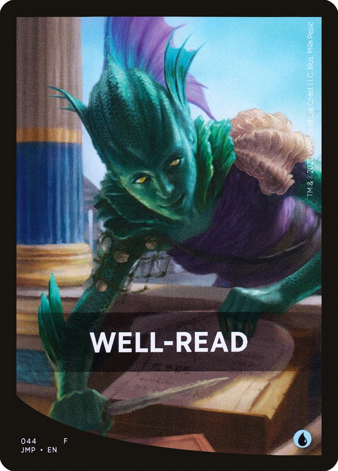 Well-Read [Jumpstart Front Cards] | Nerdhalla Games