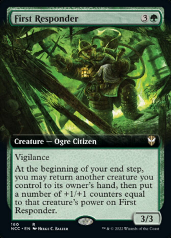 First Responder (Extended Art) [Streets of New Capenna Commander] | Nerdhalla Games