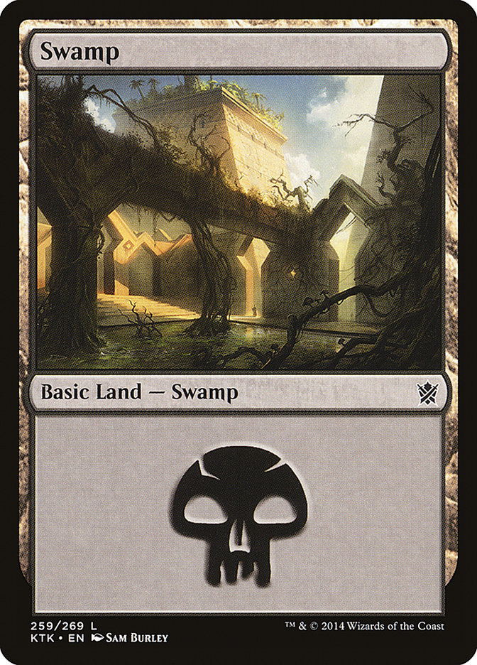 Swamp (259) [Khans of Tarkir] | Nerdhalla Games