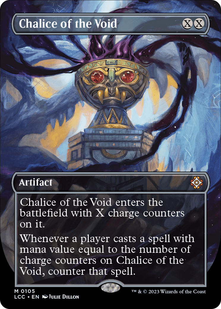 Chalice of the Void (Borderless) [The Lost Caverns of Ixalan Commander] | Nerdhalla Games