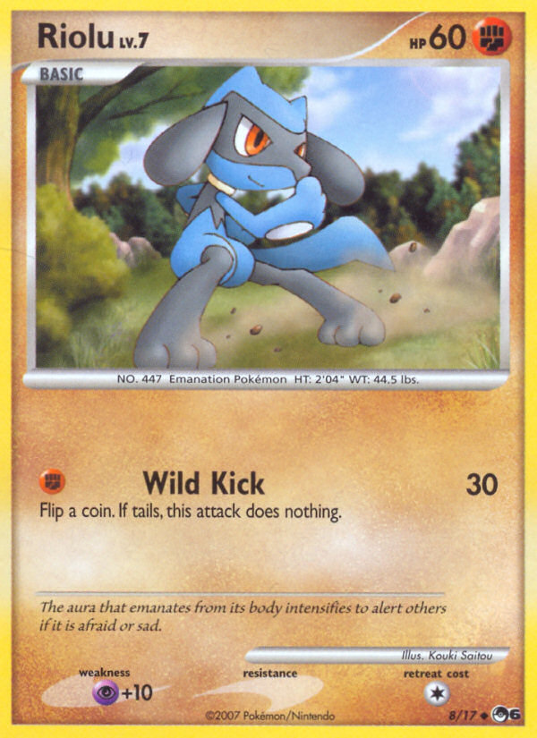 Riolu (8/17) [POP Series 6] | Nerdhalla Games