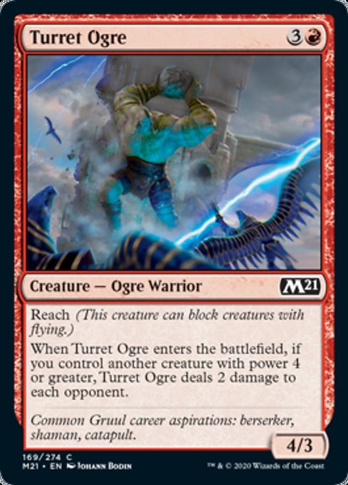 Turret Ogre [Core Set 2021] | Nerdhalla Games