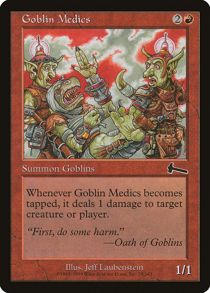 Goblin Medics [Urza's Legacy] | Nerdhalla Games